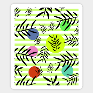 Tropical leaf fall Sticker